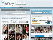 Tablet Screenshot of dallas.netparty.com