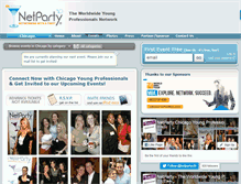 Tablet Screenshot of chicago.netparty.com