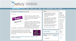 Desktop Screenshot of blog.netparty.com