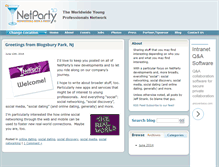 Tablet Screenshot of blog.netparty.com